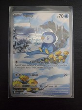 Pokemon TCG Piplup Illustrazione Rara 098/094 Near Mint Fiamme Fantastiche