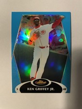 2008 Topps Finest - KEN GRIFFEY JR. Card #18 Blue Parallel Cincinnati Reds /299