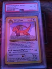 1999 Pokémon Game Dragonite #5 Movie Promo PSA 8