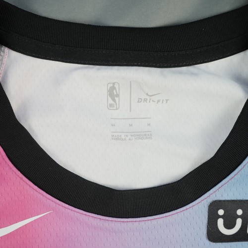 Camiseta Miami Heat Para Hombre Mediana NBA Baloncesto Jimmy Butler Nike Edición Vice City - Imagen 3 de 10