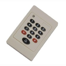 RFID Reader EM ID 125KHz Wiegand26 keypad Weatherproof For Access control 5 fobs