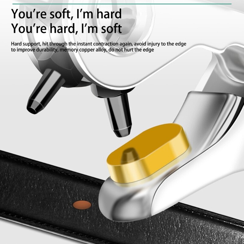 Belt Hole Puncher Leather Heavy Duty Leather Punch Tool for Belts