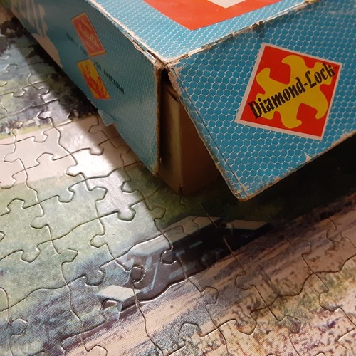Built Rite Puzzle Bilderpuzzle KOMPLETT 1000 Diamond Lock "Friedliches Tal" - Bild 11 von 15