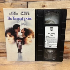 The Turning Point VHS VCR Video Tape Used Anne Bancroft