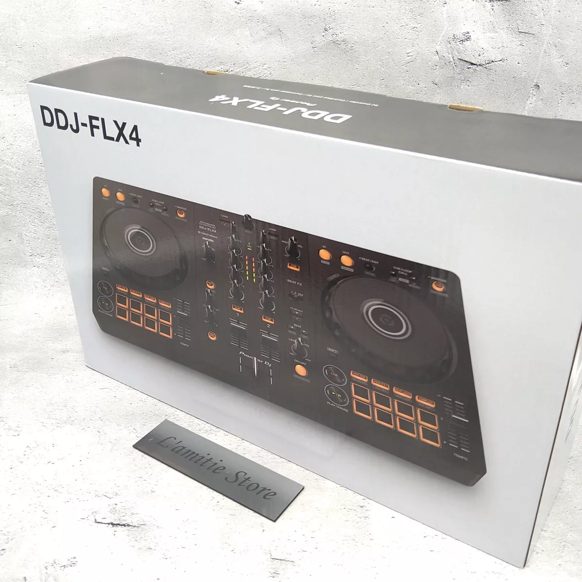 Pioneer DJ DDJ-FLX4 controlador para Rekordbox y Serato