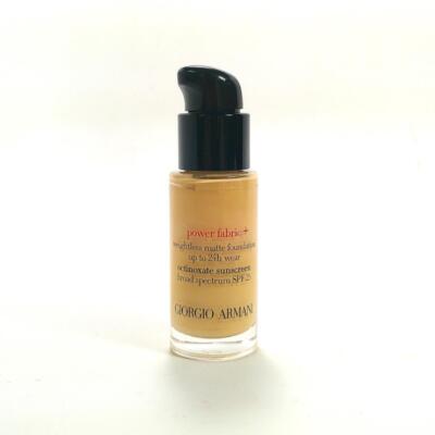 Giorgio Armani POWER FABRIC+ Weightles Matte Foundation SPF25 #2 0.6oz/18ml *NEW