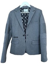 Philipp Plein Grey Blazer, Size Xs