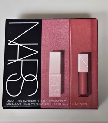 2 x Nars Mini Afterglow Liquid Blush & Lip Shine Duo - Dolce Vita / Aragon - NIB