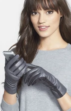  UR Powered Leather Tech Gloves Stonewall Size S 5906