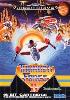 Thunderforce IV - Sega Mega Drive Action Adventure Shooter Videospiel OVP