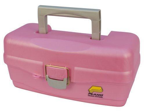 Plano One Tray Tackle Box (Pink), Premium Tackle Storage, Multi