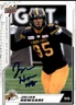 Julian Howsare Signed 2020 Upper Deck CFL Football card Hamilton Tiger-Cats