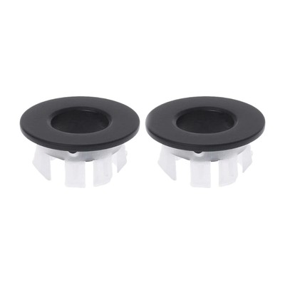  2 Pcs Dekorative Abdeckung Des Überlaufrings Ablaufabdeckung Waschbecken