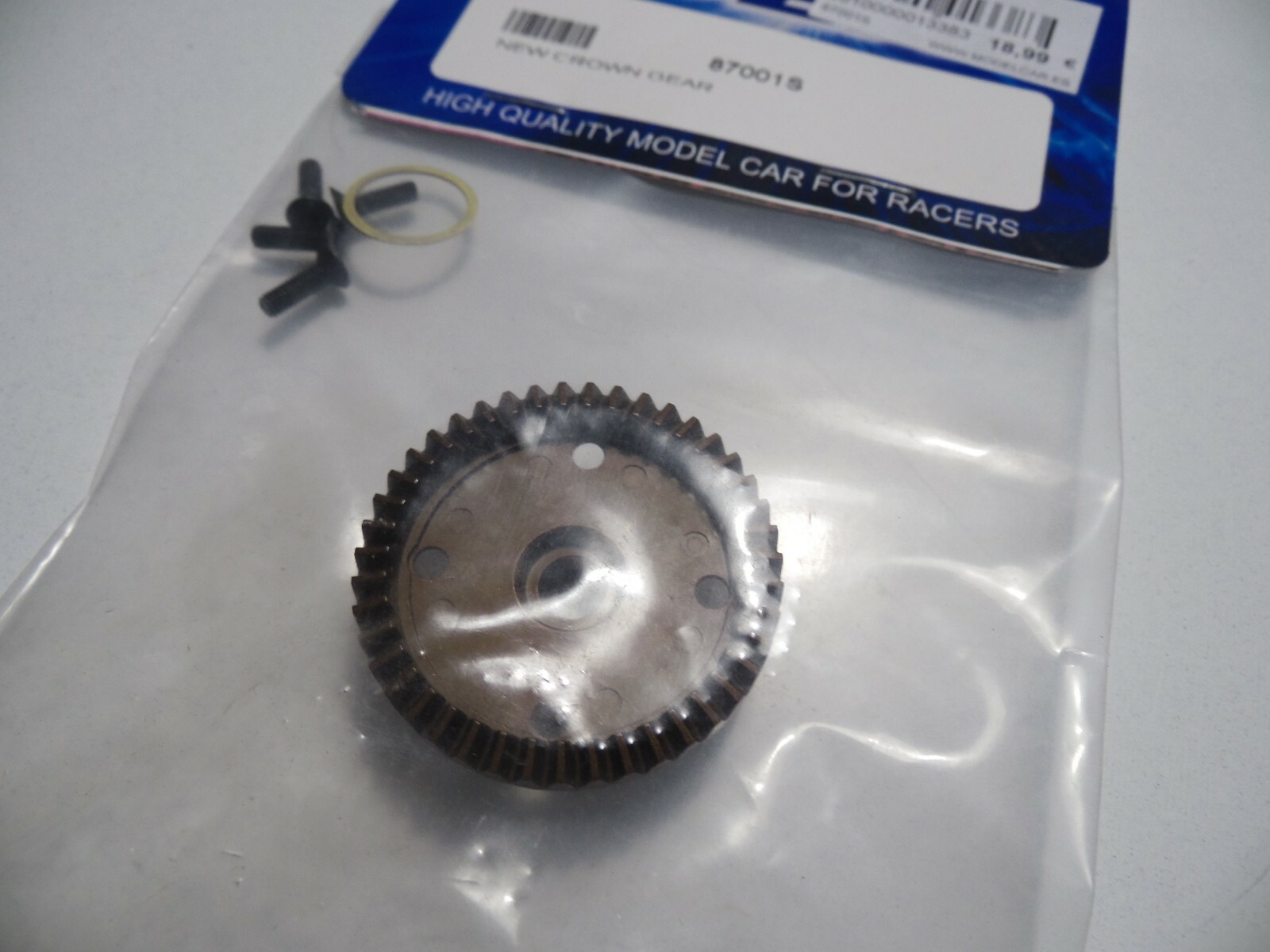 HOBAO 87001S New Crown Gear HYPER 7 : pièce de réparation pour différentiel RC 1/8