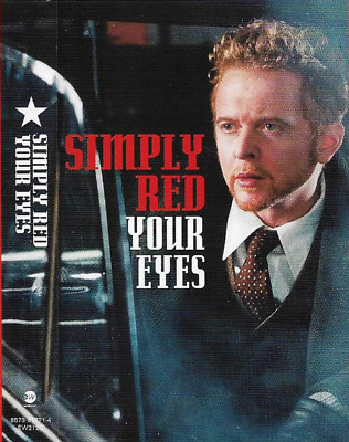 Simply Red  Your Eyes CASSETTE SINGLE Electronic Downtempo
