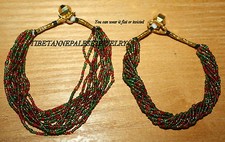 Nepal Bracelet Glass Beads Bracelet bohemian bracelet handmade bracelet Yoga S12