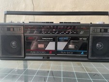Grundig RR1500 Boombox Cassettes High-Speed and Radio FM