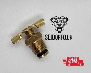 2 Pcs Brass Air Compressor Drain Valve | 1/4 NPT Male Tank Drain Cock For Air Brake Systems, Compressor Tanks & Air Tools
