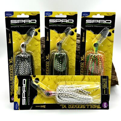 Spro Iris Thrillseeker XL 7/0 35g Chatterbait RH Tiger Roach Perch Firetiger OVP