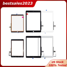 For iPad 6 6th Gen 2018 A1893 A1954 Touch Screen Digitizer Replace  Home Button