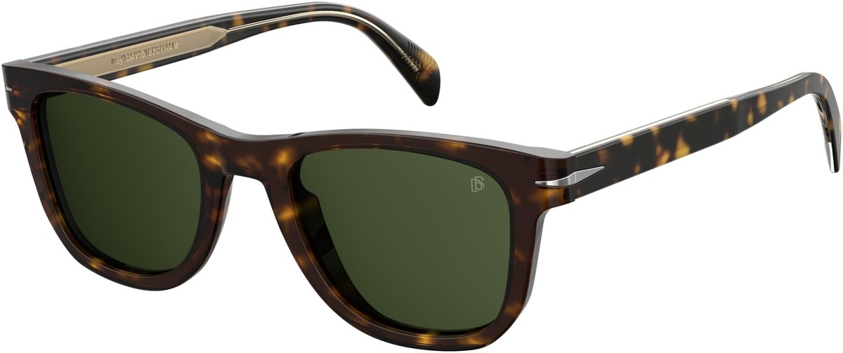 NEW David Beckham DBE Db1006 Sunglasses 0086 Dark Havana 100  display picture 1