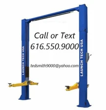 New Launch ALI 10,000 LBS. Asymmetric 2 Post Auto Lift w/ FREE Truck Adapters 