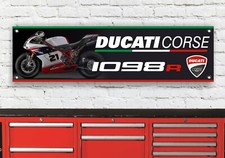 BR171B DUCATI 1098 TROY BAYLISS REPLICA FLEXIBLE WERKSTATT BANNER SCHILD