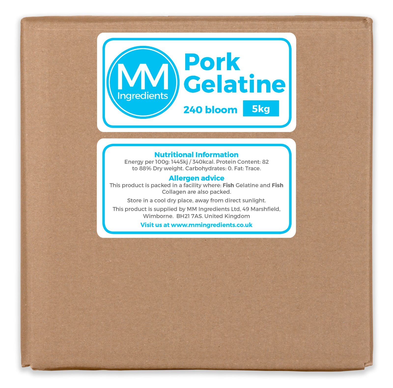 Gelatine powder. Gelatin powder. Gelatin Art.Pork gelatine 240 bloom.100g to 5Kg eBay