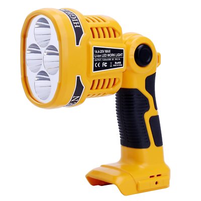 20V Cordless LED Work Light DCL043 Compatible with Dewalt 20V Max Lithium