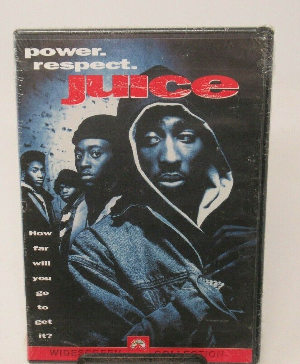 JUICE DVD MOVIE, OMAR EPPS, JERMAINE HOPKINS, TUPAC SHAKUR, KHALIL KAIN