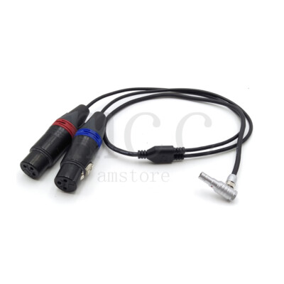 SZRMCC BNC Male naar 00B 4 Pin Male SYNC Time Code Input Kabel voor Red SZRMCC BNC Male naar 00B 4 Pin Male SYNC Time Code Input Kabel voor Red