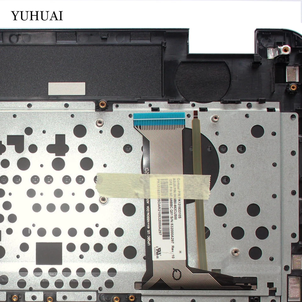 PARA Asus GL551JW GL551JX GL551V GL551VW Reposamanos Estuche Cubierta Teclado Retroiluminado EE. UU. Foto 4 de 4