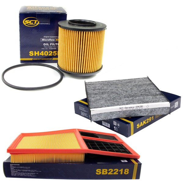 Inspektionspaket Filterset SCT FüR Seat Ibiza IV Skoda Fabia Roomster 1.6 105 PS-image