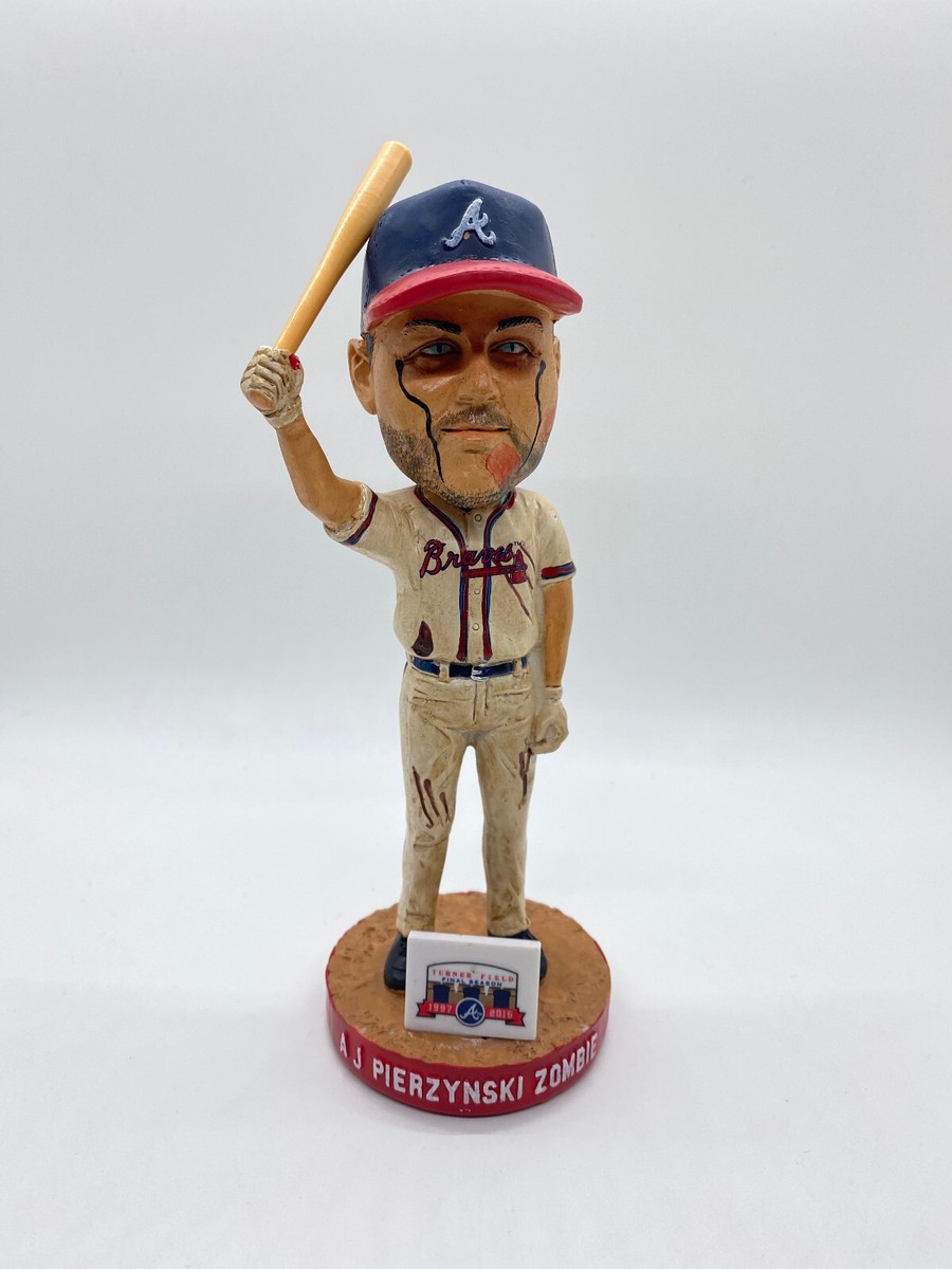 Atlanta Braves AJ Pierzynski Zombie Night Bobblehead Turner Field
