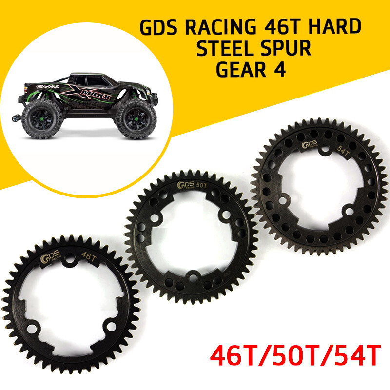 GDS Racing Steel Spur Gear 46T/50T/54T RC Monster Truck Traxxas XMAXX