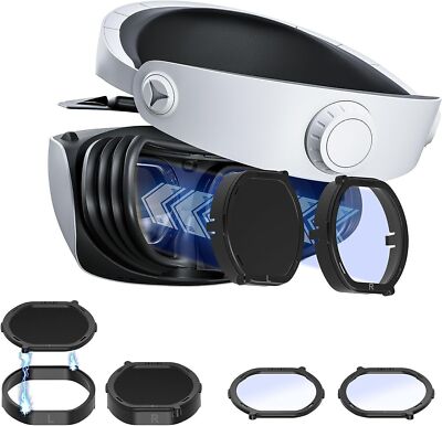 Magnetische Linsen Schutz für Playstation PS VR2 Anti-Kratzer Staubgeschützt
