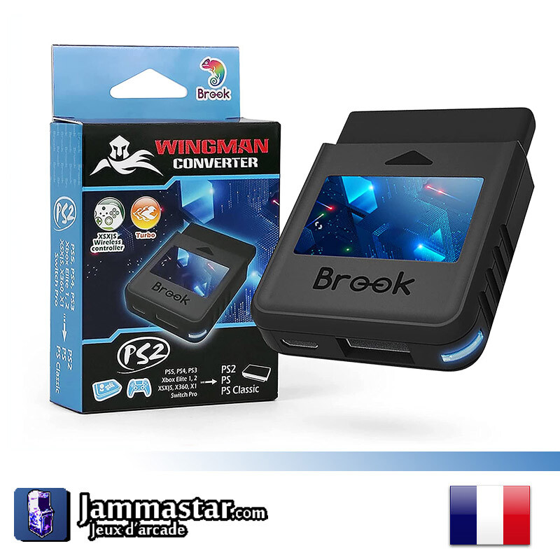 Brook Wingman PS2 PS1 Adapter PS4 PS5 XBox Switch