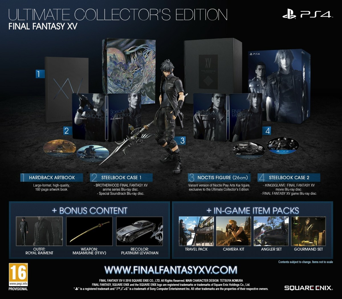高評価の贈り物 Final (Sony Edition Collector's Ultimate XV Fantasy PS4ソフト