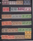 U. S. Precancel Stamps Pairs & Multiples — photo 6