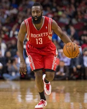 Houston Rockets JAMES HARDEN Glossy 8x10 Photo Basketball Print Poster