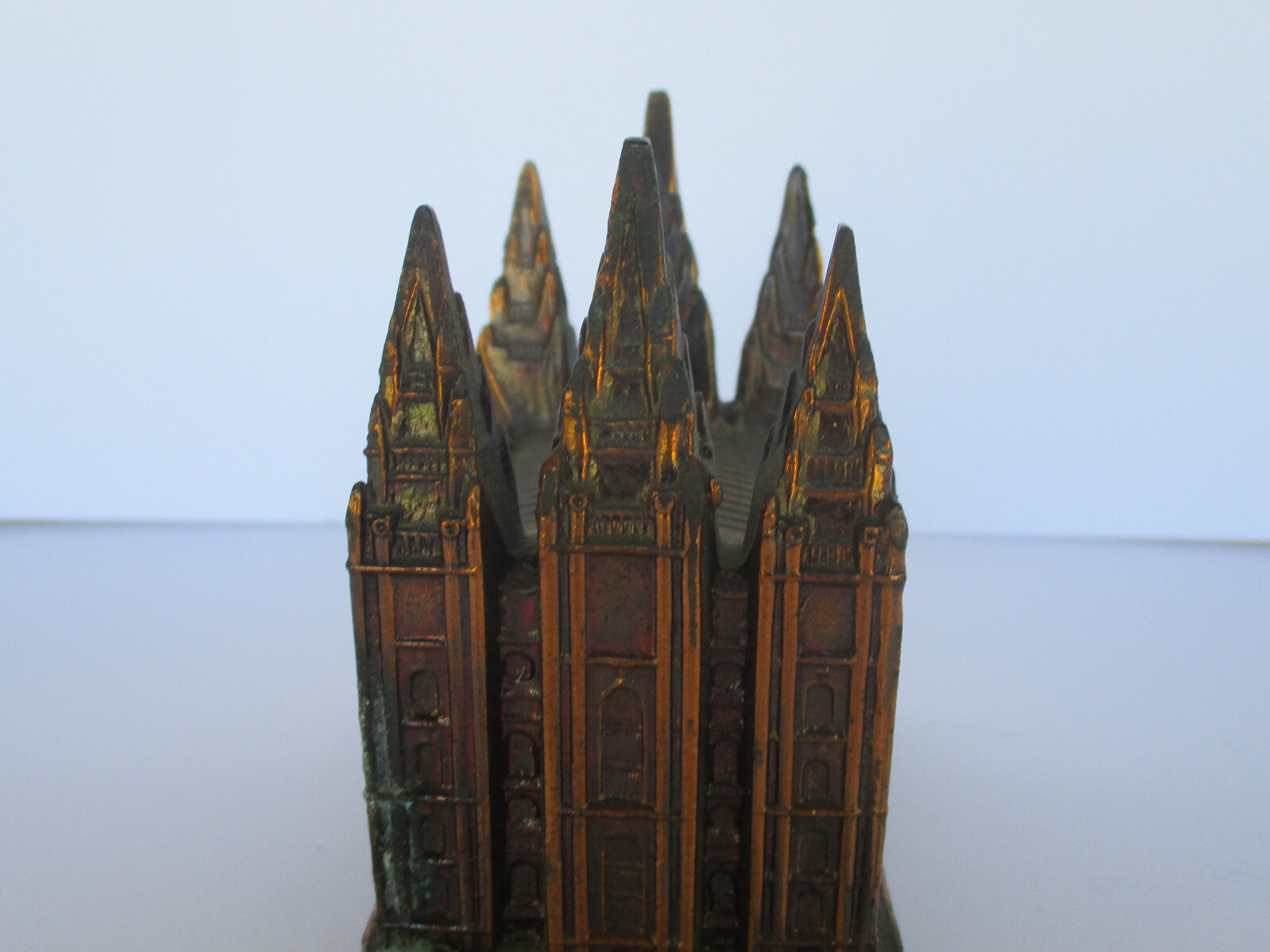 vintage Church Cathedral Bronze Tone Metal Souvenir Building eBay