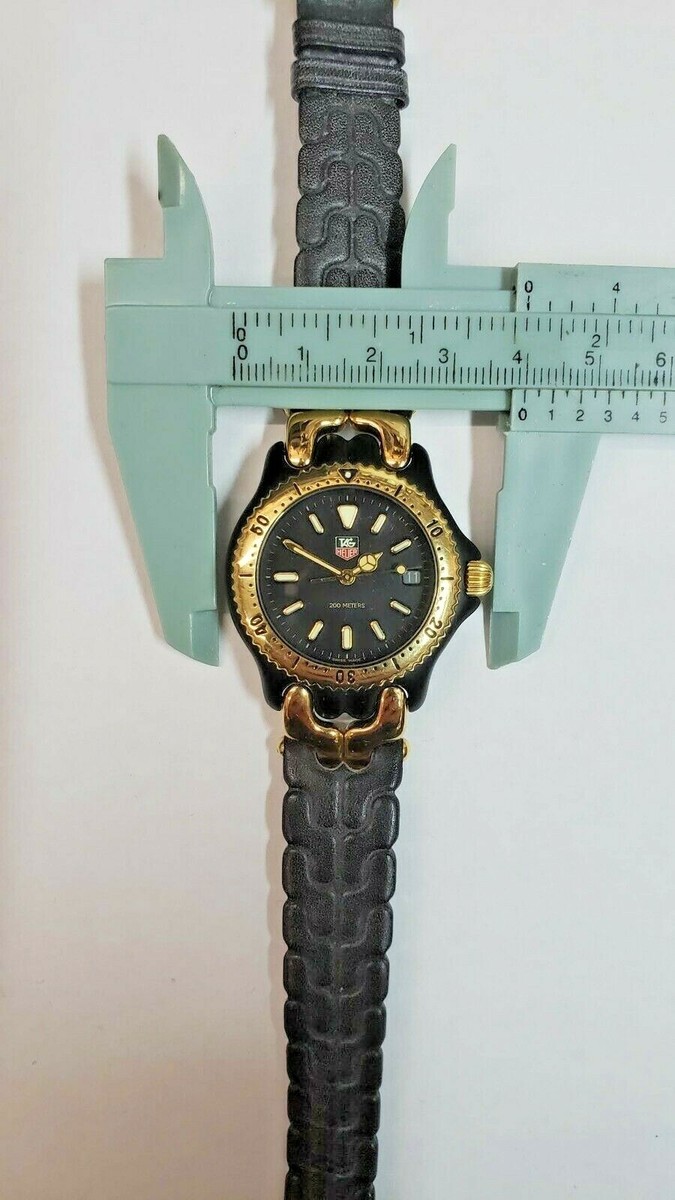 TAG HEUER S93.313C / PVD & Gold / NOS / Super RARE | eBay