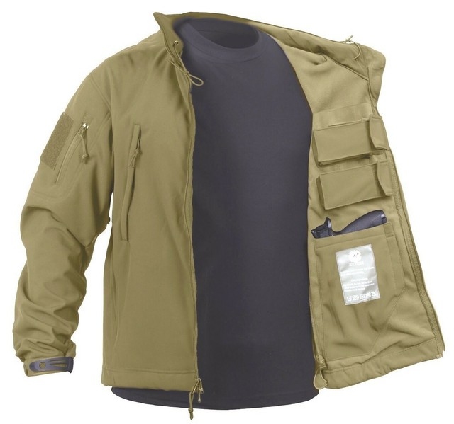 rothco concealed carry soft shell jacket