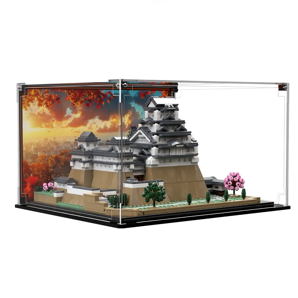 BRICK IN IT Vitrine für LEGO® Architecture Himeji Castle 21060