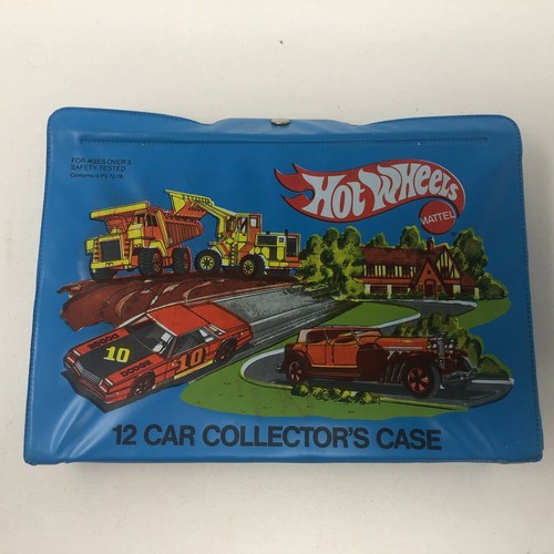 Vintage Hot Wheels 12 Car Collector's 