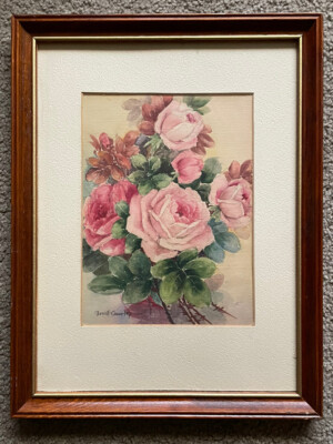 Utah Artist Bess E Gourley Original Watercolor Painting.