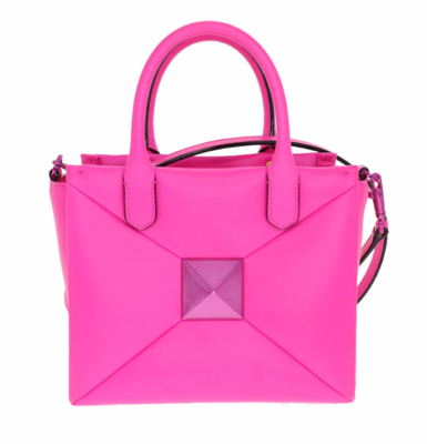 Valentino Garavani Pink Leather Shoulder Women display picture 1