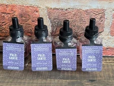 bath and body works palo santo wallflowers home fragrance refill set of 4