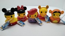 DISNEY Duckz Rubber Ducks Lot Of 5 Mickey Minnie Pooh Tigger Aerial NWT Jeepers