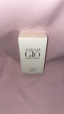 Giorgio Armani 3.4oz Acqua Di Gio Spray Eau de Toilette Pour Homme